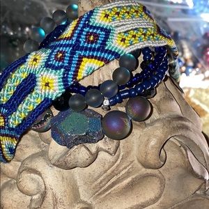 Blue moon 🌚 stretch bracelet